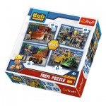   4 Jigsaw Puzzles - Bob The Builder