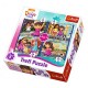 4 Jigsaw Puzzles - Dora