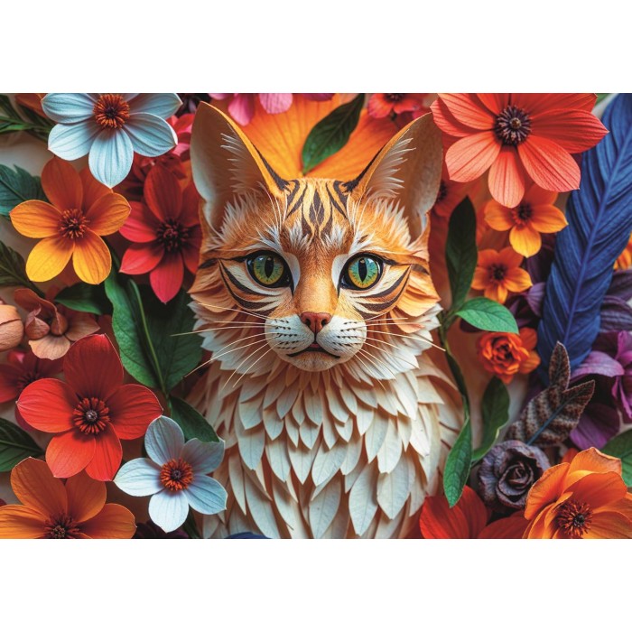 Puzzle  Trefl-40040 Cat