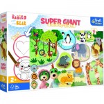 Puzzle  Trefl-42000 XXL Pieces - At the Zoo