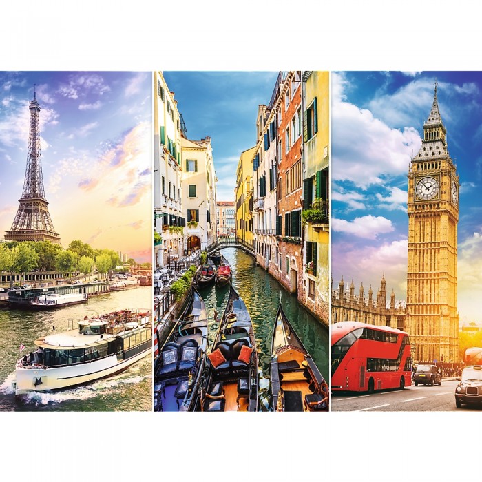 Puzzle  Trefl-45009 A Journey through Europe