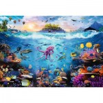 Puzzle  Trefl-81027 Dive into Underwater Paradise