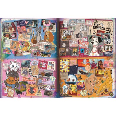 Puzzle Trefl-81037 The Great Book of Disney - Disney