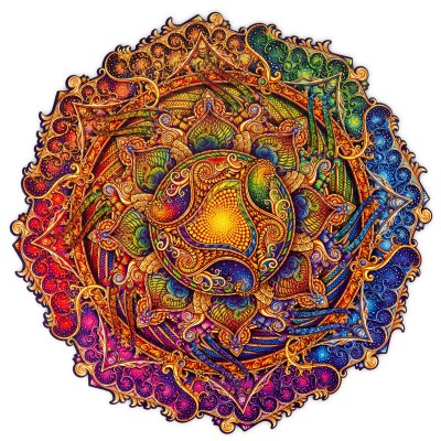 Puzzle Unidragon-50111 Mandala Inexhaustible Abundance - Size M