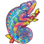 Puzzle   Iridescent Chameleon - Size M