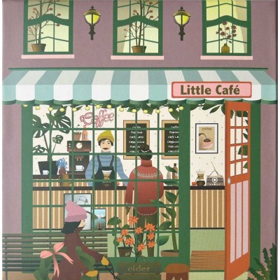 Puzzle Vissevasse-40449 Little Cafe