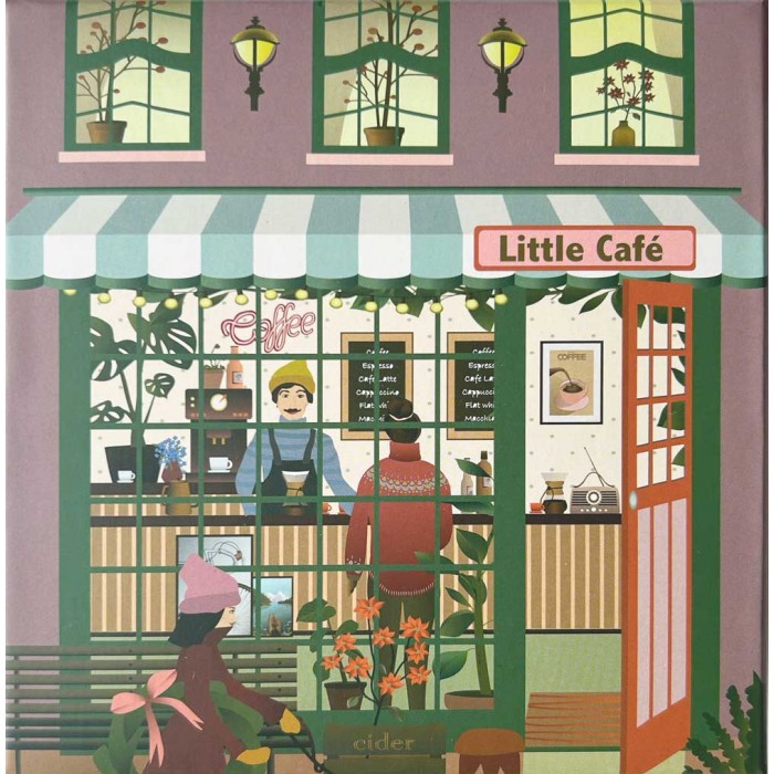 Puzzle  Vissevasse-40449 Little Cafe