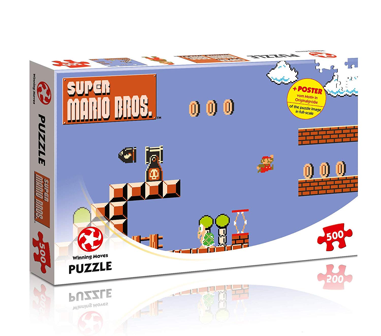 Puzzle 500 Pièces Adultes, Puzzles Mario and Luigi Super Mario