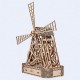 Wooden 3D Puzzle - Mill