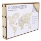Wooden Puzzle - World Map XL