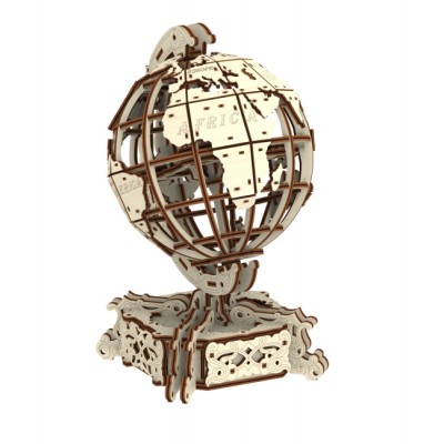 Wooden-City-WR341-8909 3D Wooden Jigsaw Puzzle - World Globe