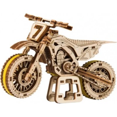 Wooden-City-WR343 3D Wooden Jigsaw Puzzle - Motocross