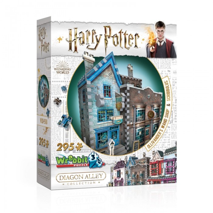 3D Puzzle - Harry Potter (TM) - Ollivander's Wand Shop & Scribbulus
