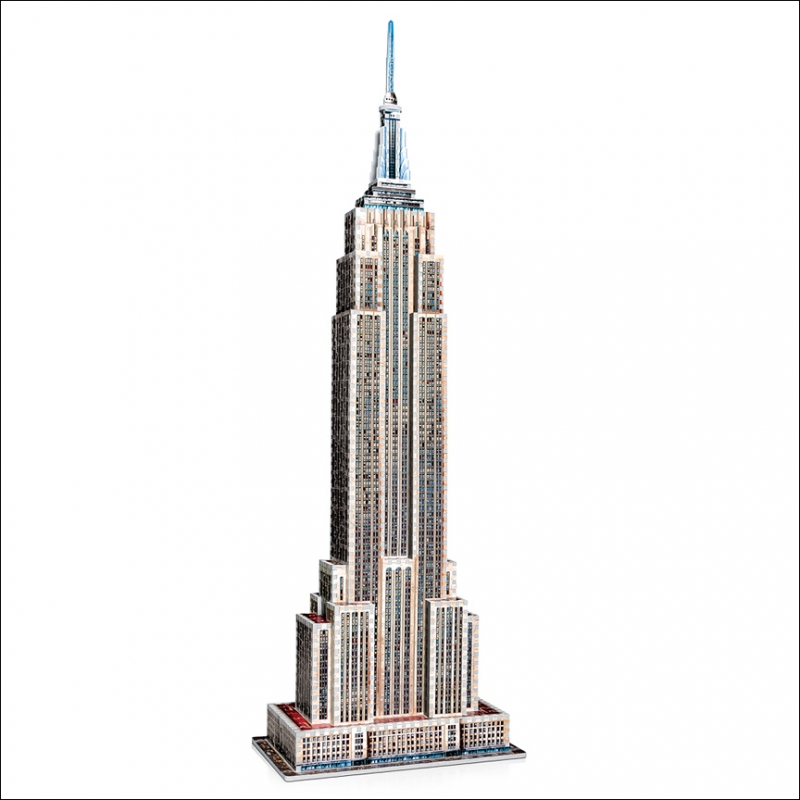 100 Piece Famous Towers Jigsaw Puzzle New York NY Kappa Books Empire State Building
